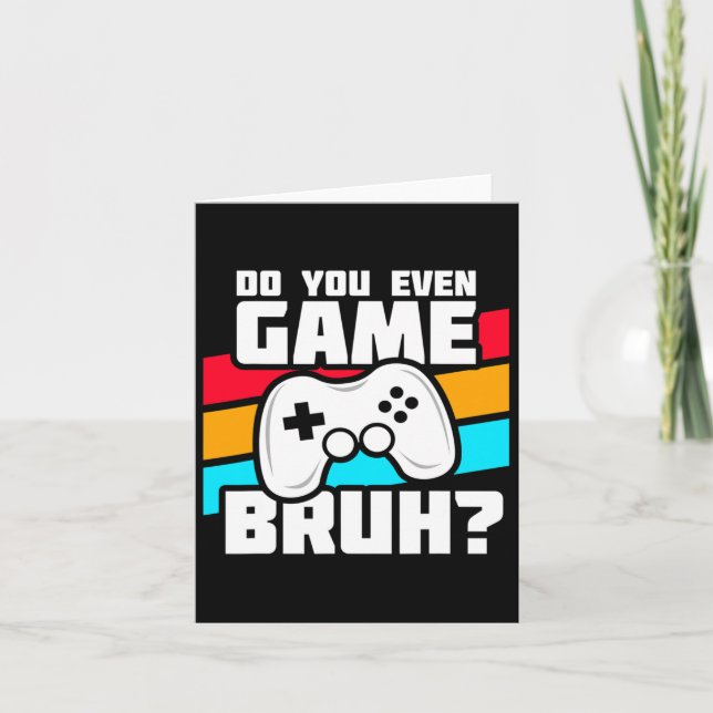Funny videospelare - PC Console-spel - Videospel Kort (Framsida)