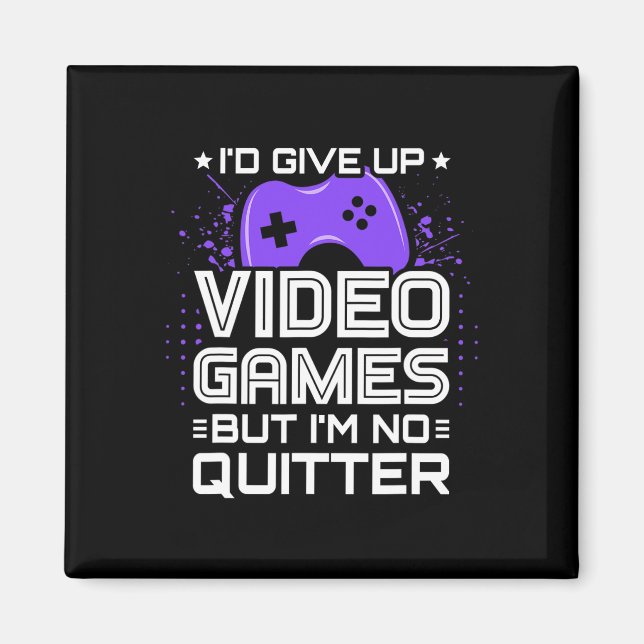 Funny videospelare - PC Console-spel - Videospel Magnet (Framsidan)