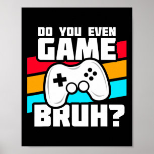 Funny videospelare - PC Console-spel - Videospel Poster