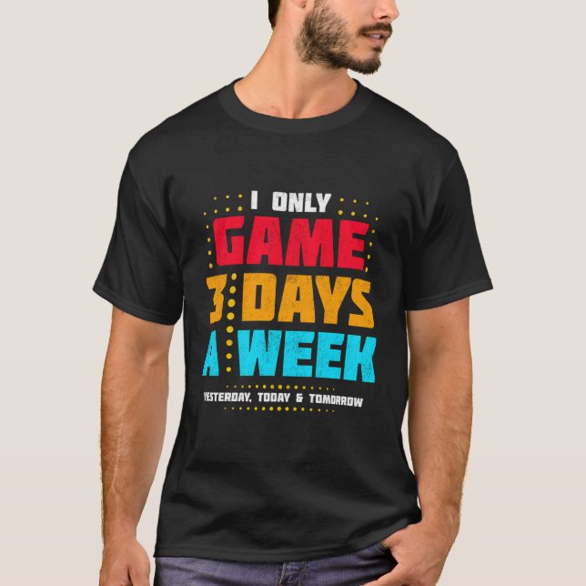 Funny videospelare - PC Console-spel - Videospel T Shirt (Framsida)