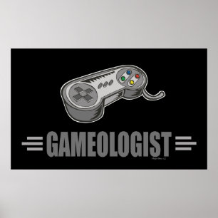 Funny videospelare poster