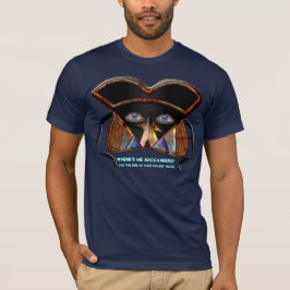Funny Viennese Pirat Mask (Personlig) Tee Shirt