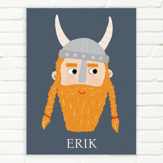 Funny Viking Personlig Poster (Skapare uppladdad)