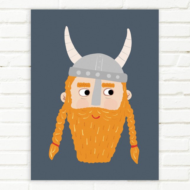 Funny Viking Poster (Skapare uppladdad)