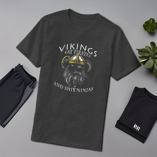 Funny Viking Warrior Scandinavian Humor Valhalla T Shirt