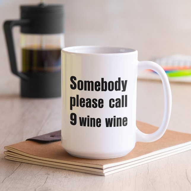 Funny Vin Akut-citat Kaffemugg (Makes a great gift!)