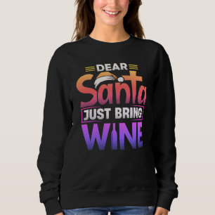 Funny vin älskare jult t shirt
