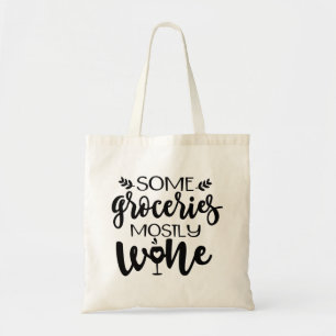 Funny Vin Älskare Tote Bag Tygkasse
