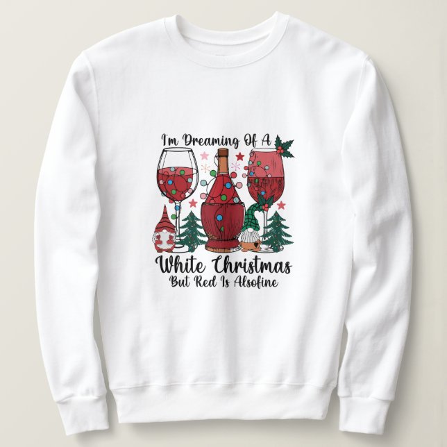 Funny Vin christmas T Shirt (Design framsida)