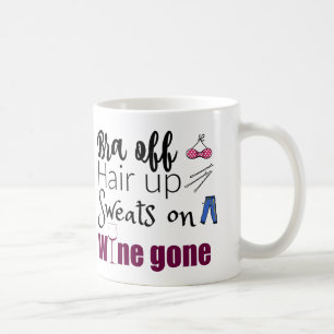 Funny Vin Drinkers Bra av Vin Borta Kaffemugg