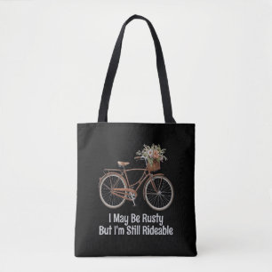 Funny Vintage Bicycle Tygkasse
