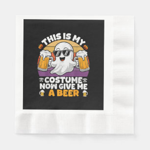 Funny Vintage Boo Pappersservett