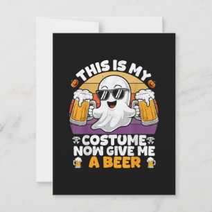 Funny Vintage Boo Vykort