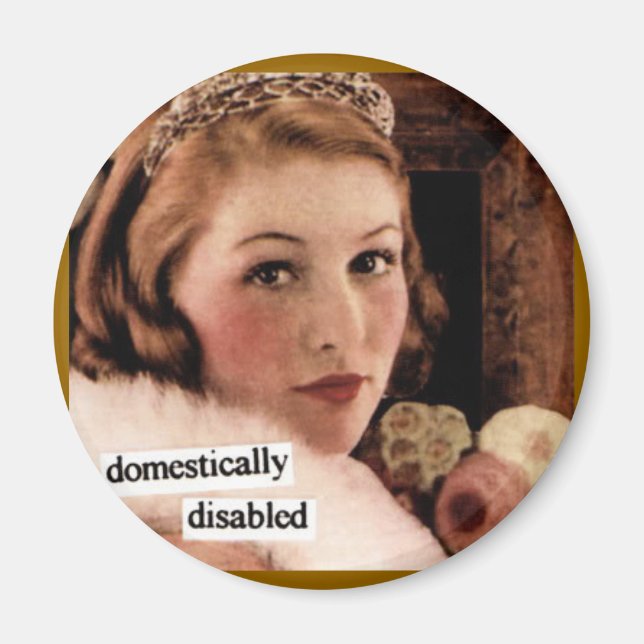 FUNNY VINTAGE MAGNET (Framsidan)