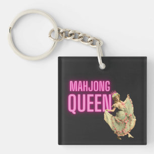 Funny Vintage Mahjong Queen