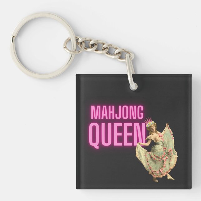 Funny Vintage Mahjong Queen (Framsidan)