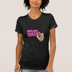 Funny Vintage Mahjong Queen T Shirt