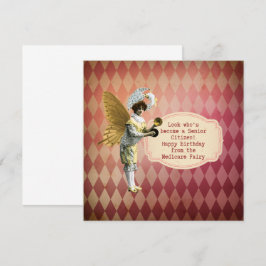 Funny Vintage Medicare Senior Birthday