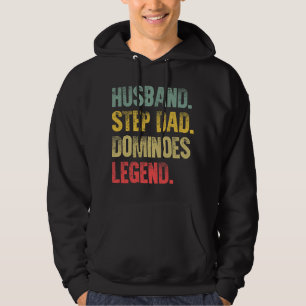 Funny Vintage Shirt Make Step Pappa Dominoes Lege Hoodie