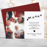 Funny Vintage Typografi en fotoröd jul Julkort<br><div class="desc">Lägg till ett litet pinne med humor och vintage till din julhelg med vårt fantastiska Vintage Typografi ett Helgdag med fotorött julkort. Det här enkla men moderna kortet har en fetstilt röd bakgrund, perfekt för att visa ditt favoritfamiljefoto. Typewriter-stil-typsnitt med lekfull vintage ger ett nostalgiskt smak, medan den rena, minimalistiska...</div>