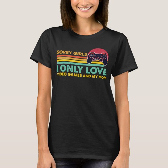 Funny Vintage-videospel 42 T Shirt (Framsida)