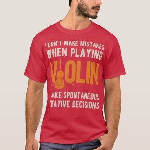 Funny Violin 9 T Shirt