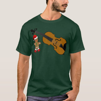 Funny Violinist jul Violin Player Musician S T Shirt