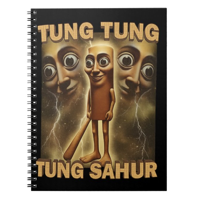 Funny Viral-Style Cartoon | Meme Aesthetic Art Anteckningsbok (Framsidan)