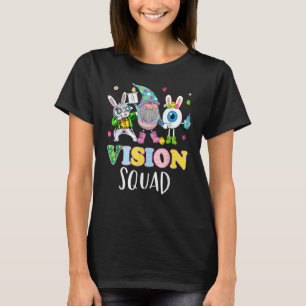 Funny Vision Squad Optometry Optometrist Bunny Eas T Shirt