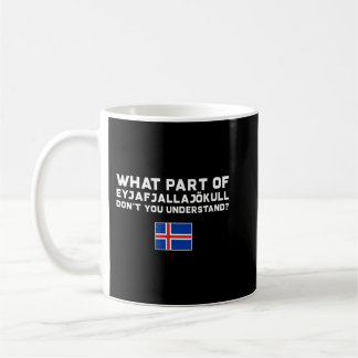 Funny Volcano Island Kaffemugg