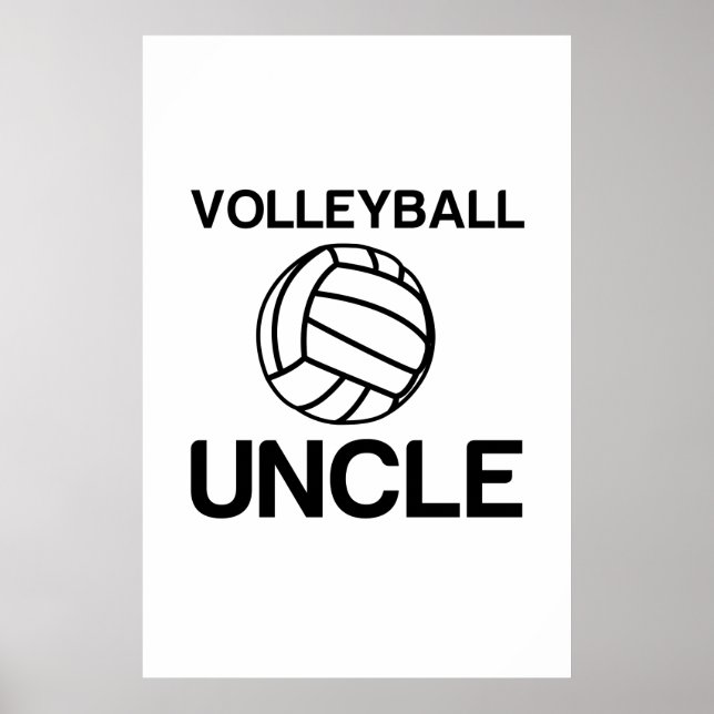 Funny volley boll poster (Framsidan)