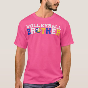 Funny Volleyball Älskare Brother och Manar Volleyb T Shirt