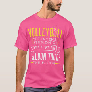 Funny Volleyball-design för spelare T Shirt