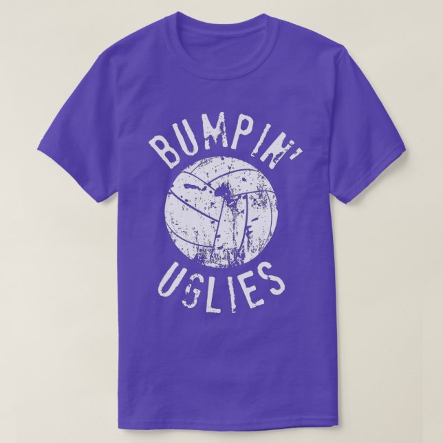 Funny Volleyball    eamBumpin Uglies  T Shirt (Design framsida)