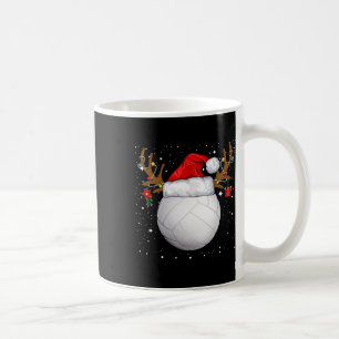 Funny Volleyball Santa Hat-Helgdag Reind Kaffemugg