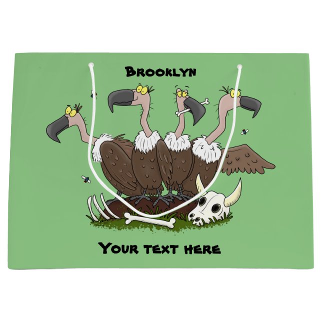 Funny vultures humor tecknad (Framsidan)