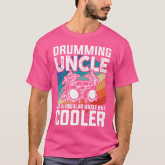 Funny Vuxen Drummer Drum Player T Shirt