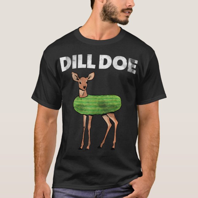 Funny Vuxen humor Dill Doe Hjort Rednackspickle An T Shirt (Framsida)