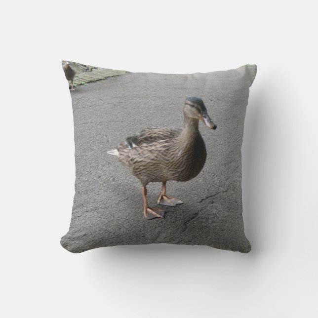 Funny Waddling Anka Pillow Kudde (Framsida)