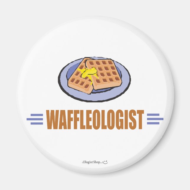 Funny Waffle Magnet (Framsidan)