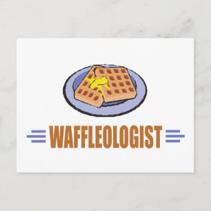 Funny Waffle Vykort