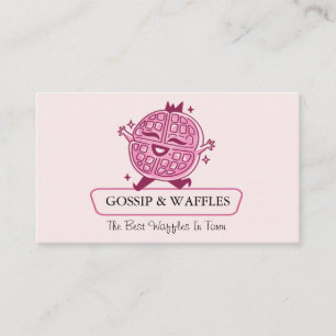 Funny Waffles Visitkort