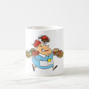 Funny Waitress Kaffemugg