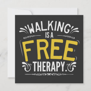 Funny Walking är en kostnadsfri offert Inbjudningar
