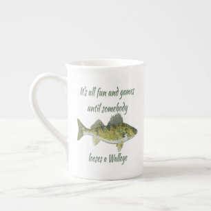 Funny Walleye-fiskeoffert Benporslin Mugg