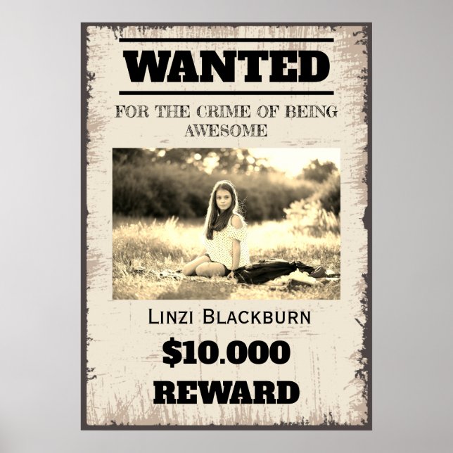 Funny Wanted Poster (Framsidan)