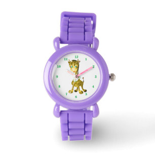 Funny Watch med Lycklig Baby Giraffe Armbandsur