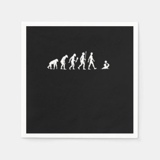 Funny Water Polo Evolution Water Polo Player Gift Pappersservett