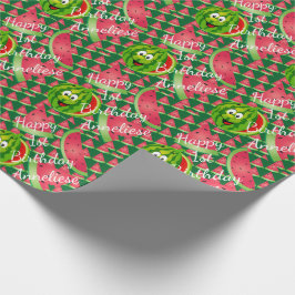 Funny Watermelon Barn Birthday Theme Presentpapper