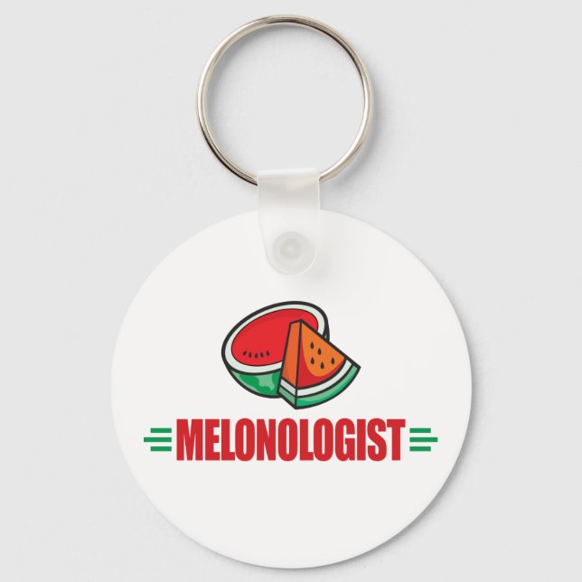 Funny Watermelon Nyckelring (Framsida)